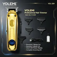 VOLEMI Hair Clipper V-6168 Professional Cordless Rechargeable