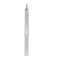 Supply deep well pump 25 caliber 4SJ stainless steel pump industrial submersible pump small flow high head white steel pump