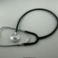 KT-100A विदेश व्यापार निर्यात स्टेथोस्कोप फ्लैट सिंगल साइडेड सिंगल हेड स्टेथोस्कोप शिक्षण खिलौना एकाधिक रंग