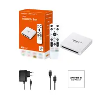 AndroidTV 8K क्रॉस बॉर्डर नेटवर्क सेट टॉप बॉक्स Android 13 स्मार्ट वाईफाई टीवी बॉक्स वीडियो प्लेयर